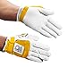 Owen Handball Gloves, Premium Leather, Unpadded with Wrist Strap