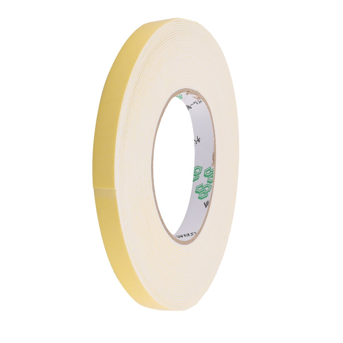 Sourcingmap 12mm Width 1mm Thickness EVA Single Side Sponge Foam Tape 10 Meters Length