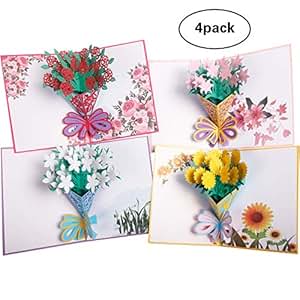 Luxury 60 Flower Card Amazon