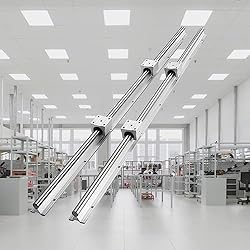 VEVOR Linear Rail, 2PCS SBR16-800mm, Linear Slide