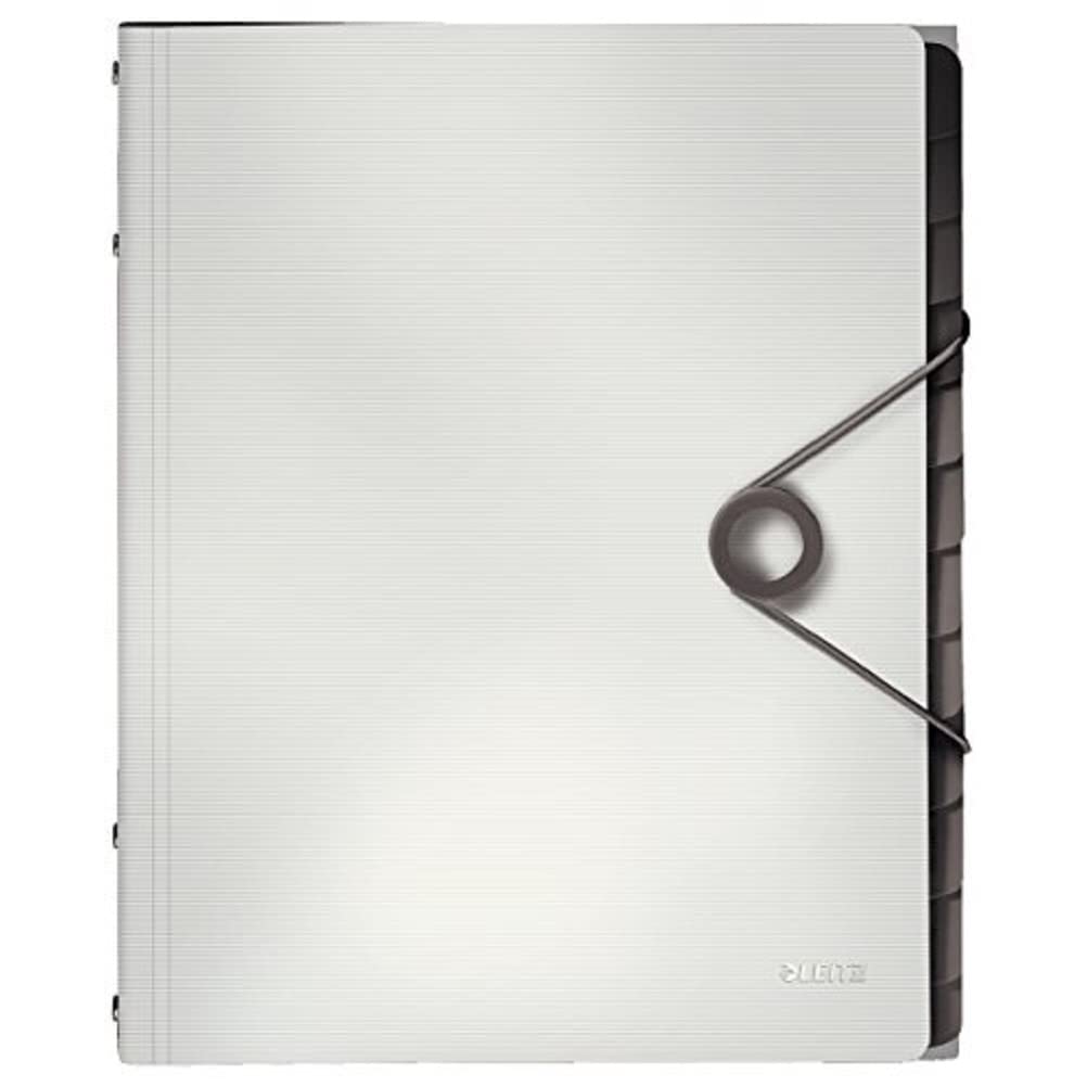 Leitz Solid Index File Polypropylene A4, 12 Compartments 12 Fächer White