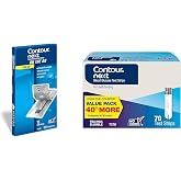 Ascensia CONTOUR NEXT Blood Glucose Test Strips, 85 Count (70pk + 15pk) | For Diabetes, Accurate, No Coding, Second-Chance Sampling, Works With All Contour Next Meters, Easy Blood Sugar Testing