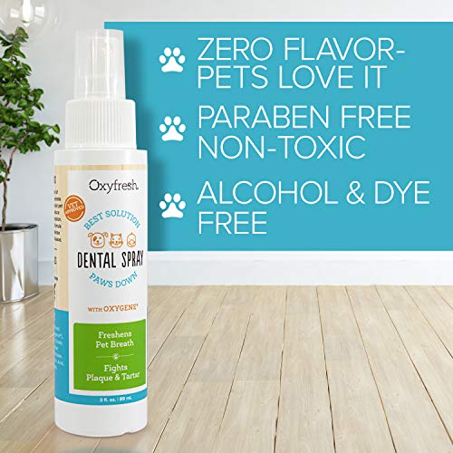 Oxyfresh Advanced Pet Dental Spray Instant Pet Fresh Breath Easiest