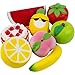 Jumbo Fruit Squishies Slow Rising Toys Extra Large Squishy Set of 8. Perfect for Indoor Games, House Decoration, Education, Stress Relief. Strawberry Cake Apple Peach Lemon Banana Pineapple Watermelon