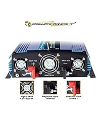 Power Bright PW2300   12 Power Inverter 2300 W 12 V DC a 110 Volt AC
