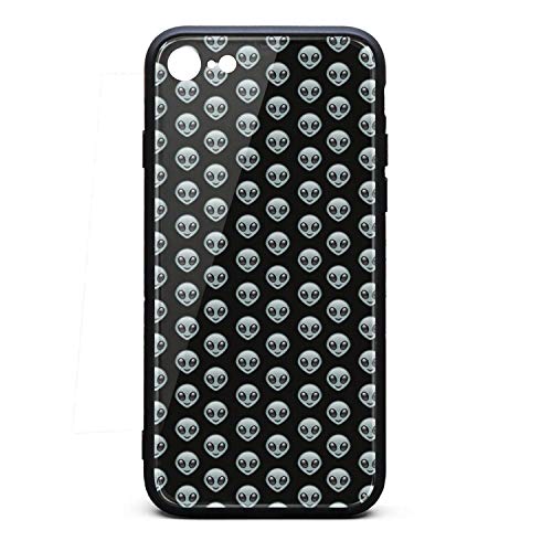 Black Alien Series Species Logo Phone Case for iPhone 6/6s Durable and Slim Lightweight with Classic Design&iPhone Case for Apple iPhone 6/6s