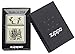 Zippo Scrimshaw Ship Pocket Lighter, Street Chrome