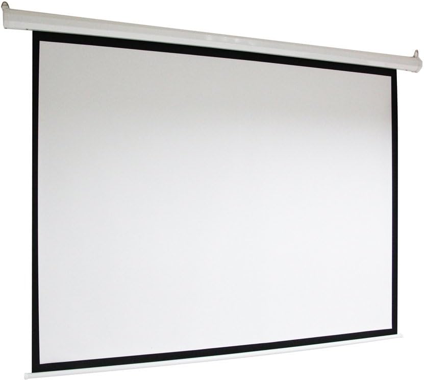ALEKO MPS100 Motorized Drop Down Projector Screen 169 with