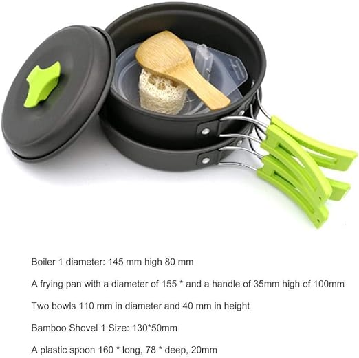 Juego De Cocina para Camping 8Pcs / Set Ds-200 Juego De ...