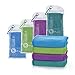 U-pick 4 Packs Cooling Towel (40″x 12″), Ice Towel,Microfiber Towel,Soft Breathable Chilly Towel for Yoga,Sport,Gym,Workout,Camping,Fitness,Running,Workout&More Activities (4 Color Collection-E)thumb 1