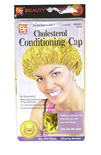 Gold conditioning cap-self heating by beauty town