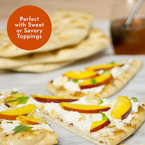 Toufayan Bakery, Garlic Naan Bread Flatbread, Traditional East Indian