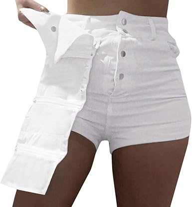 White womens shorts Clearance
