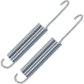 Yoogu 4-1/4" Replacement Recliner Sofa Chair Springs Mechanism Tension Spring (Pack of 2) - Long Neck Hook Style 26 Turns