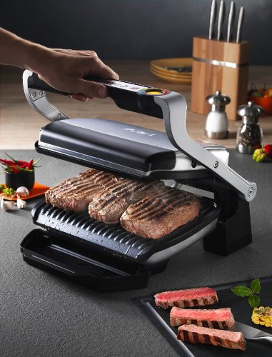 3 T+fal+OptiGrill+Electric+Removable+Nonstick