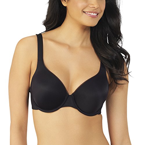 Vanity Fair Women's Body Sleeks  Age Defying Lift Full Coverage Contour Bra #75270 ,Midnight Black,40C