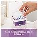 Kleenex Exfoliating Facial & Makeup Remover Pads with Dispenser, 12 Facial Scrubbing Pads
