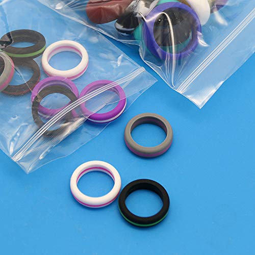 5 Resealable+Zipper+Assorted+Durable+Baggies