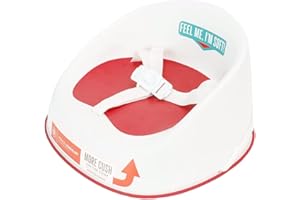 Prince Lionheart Baby Booster Squish Seat for Dining Table, Soft Seat with 3-Point Harness and Dual-Strap System for Toddler