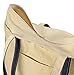 Handy Laundry Canvas Tote Beach Bag - Large Bags with Shoulder Straps, Strong Enough to Carry Beach Gear and Wet Towels. Front Pocket, Zippered Top Closure. (Navy Blue)