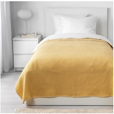 Amazon Ikea Vareldベッドスプレッドイエロー59 X 98 903 464 41 ベッドカバー オンライン通販