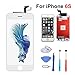 LCD Digitizer Touch Display Screen Replacement for iPhone 6S with Tool Kit(White)