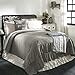 Piper Classics Ruffled Chambray Reversible Full-Queen Quilt, 90