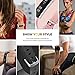 LYOU Fitness Tracker, U5 Activity Tracker: Fitness Watch Smart Bluetooth Wristband with Sleep Monitor and Black Replacement Strap for Android or iOS ((Pink+Black(Strap)))