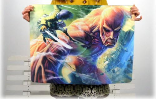 Petty Cabin Japanese Anime Attack on Titan Mouse Pad Large Size Mice Pad 23.6*17.7 Inch