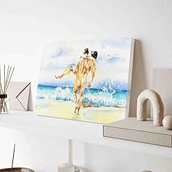 Men'S Art-Watercolor Painting Gay Man-Gay Art
