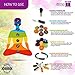 Chakra Stones Set - Crystals and Healing Stones Kit, 5 Ebooks (18 pcs)