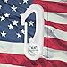 Anley 4 PCS Heavy Duty Flagpole Snap Hook Clips - Flag Pole Attachment Accessory - Attach Flag Grommets to Halyard Rope - White