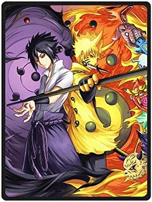 Cartoon Anime Naruto Cool Custom Fleece Blanket Outdoor Blanket / Travel Blankets Woolen Blanket Indoor 2015