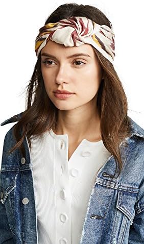 Jennifer Behr Women's Marin Turban Headband, Terra Cotta, One Size