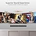 Sound Bars for TV, Saiyin TV Soundbar Speaker with 4 Subwoofers 37 Inch 80W Wired & Wireless Bluetooth Optical/Coaxial/AUX (RCA) Surround Sound System Home Theaterthumb 1