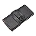 Yuzihan Fit for iPhone X iPhone Xs Holster Belt Pouch Premium Genuine Leather Holster with Belt Clip Belt Loop Fit with Slim Case On
