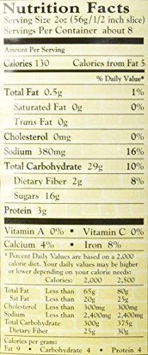 B & M BREAD BROWN RAISIN, 16 OZ