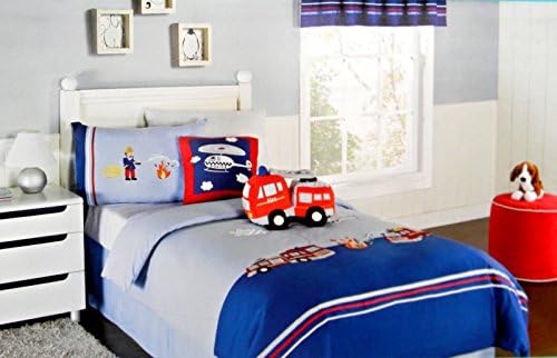 Firefighters and Police Heroes KAS Kids Australia Duvet Cover Set Full