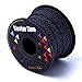emma kites 100% Black Kevlar Braided Cord 200Ft 100Lb High Strength, Abrasion Flame Resistant, Tough Survival Tactical Cord Model Rocket Paracord Snare Line Fishing Assist Cord