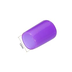 uxcell 20pcs Rubber End Caps 25mm ID Vinyl Round