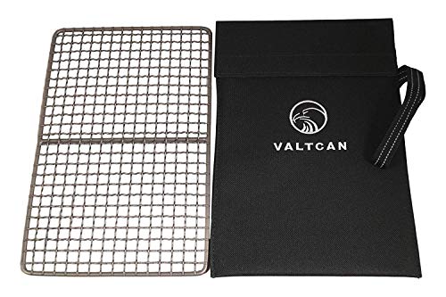 Valtcan Titanium Grill Grate for Camping 10 x 6.5 inches