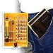 OUTAD 45 in 1 Tool Kit, Mini Portable Precision Screwdriver Bits Hand Tools Kit Set with Tweezers, Extension Shaft for Precise Repair Maintenance
