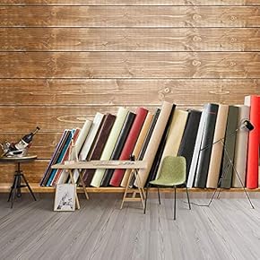 Wall Murals for Bedroom Modern Bookshelf Pattern Removable Wallpaper Peel and Stick Wall Stickers - 66x96 inches