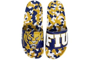 HYPE CO Hype NCAA Team Graphic and Color Unisex Quick Dry Slydr Sandal