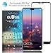 Pacific Asiana Screen Protector Compatible for Huawei P20 Pro, Ultra Thin HD Clear Ballistic [9H Hardness][Anti-Scratch][Bubble-Free][Case Friendly][Anti-Drop] Tempered Glass (2-Pack)