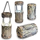 Camo Lantern - Super Bright LED Collapsible Camping Light - Great for Camping, Hiking, Fishing, Backpacking & Anything Outdoor. Every Home Should Have One for Power Outages and Emergencies