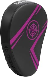Sparta Focus Pads Boxing Mitts Curved Hook Jab Target Hand Pads Purple view 4