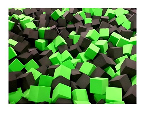 image for Ritchie Foam & Mattress Foam Pits Blocks/Cubes 1000 pcs. (CHARCOAL) 6