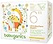 Babyganics Ultra Absorbent Diapers, Size 6, 58 Count