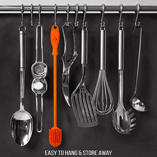 6 Silicone+Bottle+Cleaning+Brush+Antibacterial